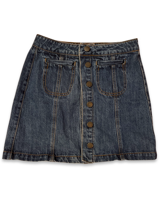 Mini Skirt - Denim (XS)