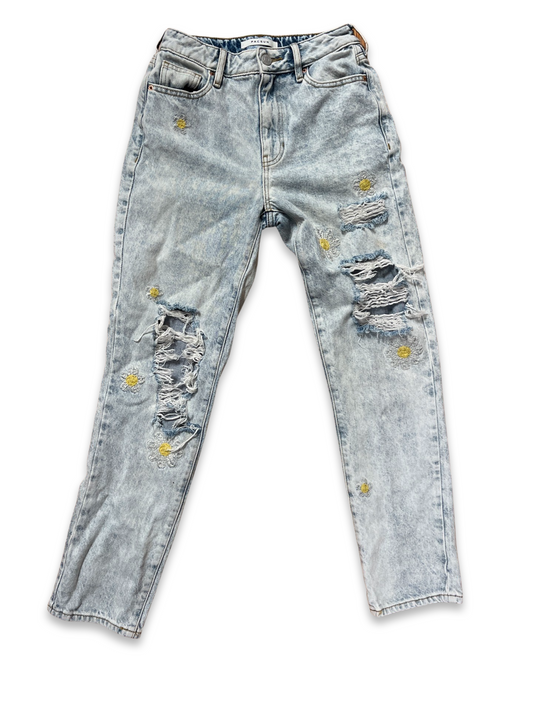 Pacsun Ripped Jeans - White Wash (XS)