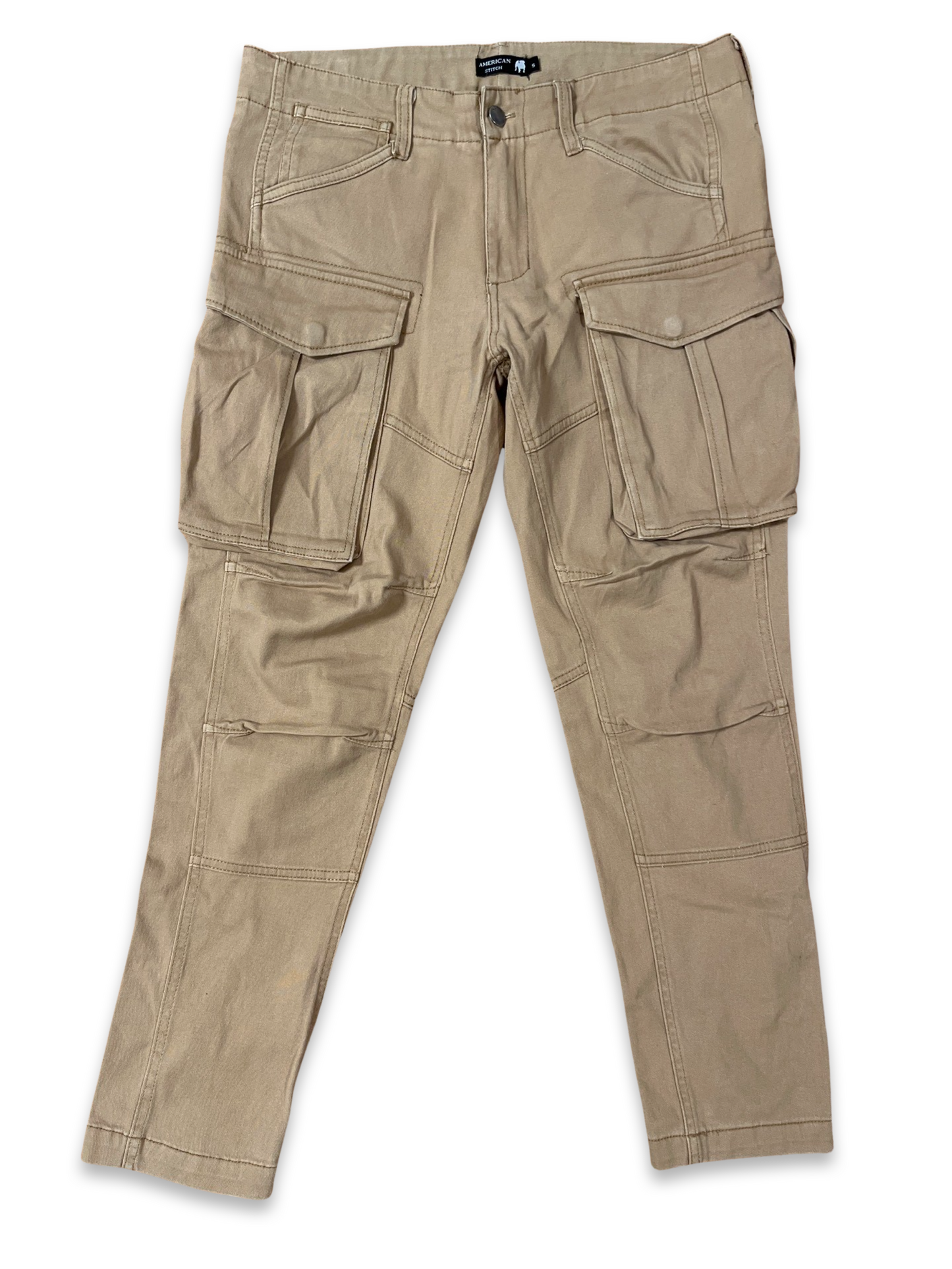 American Stitch Cargo Pants - Tan (S)