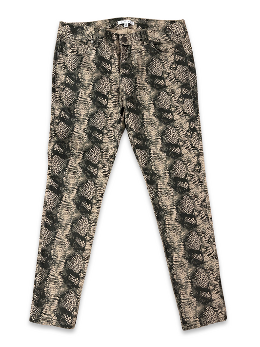 Denim Pants - Snake Skin Print (L)